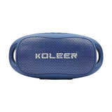Koleer H30 Bluetooth Wireless Speaker – Portable Hi-Fi Bass Speaker with FM Radio, USB/TF Card, TWS Pairing & Rechargeable