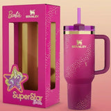 Stanley 40 OZ Barbie™ 70s Superstar Tumbler – Limited Edition Insulated Tumbler