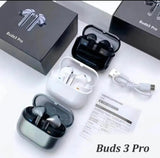 Buds 3 Pro Wireless Earbuds – Bluetooth 5.4, Deep Bass, Noise Cancellation, Long Battery & Touch Control
