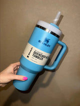 Stanley Quencher H2.0 FlowState™ Tumbler 40 OZ – Pool Blue Insulated Stainless Steel Tumbler