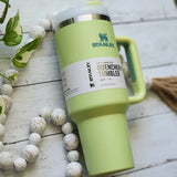 Stanley Quencher H2.0 FlowState™ Tumbler 40 OZ – Citron Insulated Stainless Steel Tumbler