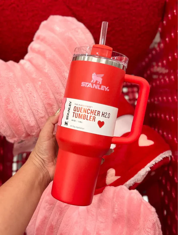 Stanley Quencher H2.0 FlowState™ Tumbler 40 OZ – Target Red Insulated Stainless Steel Tumbler