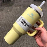 Stanley Quencher H2.0 FlowState™ Tumbler 40 OZ – Pomelo Insulated Stainless Steel Tumbler
