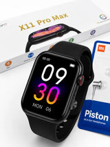 X11 Pro Max Smart Watch (Series 11) – HD Touch Display, Bluetooth Calling, Health & Fitness Tracker