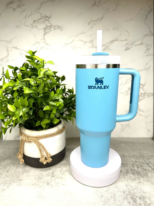Stanley Quencher H2.0 FlowState™ Tumbler 40 OZ – Pool Blue Insulated Stainless Steel Tumbler