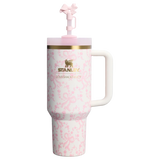 Stanley x LoveShackFancy Holiday Quencher® H2.0 FlowState™ Tumbler | 40 OZ – Coquette Bow Chantilly