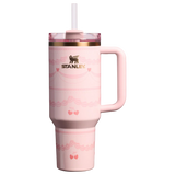 Valentine’s Day Quencher H2.0 FlowState™ Tumbler | 40 OZ – Pink Velvet Cake