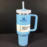 Stanley Quencher H2.0 FlowState™ Tumbler 40 OZ – Pool Blue Insulated Stainless Steel Tumbler