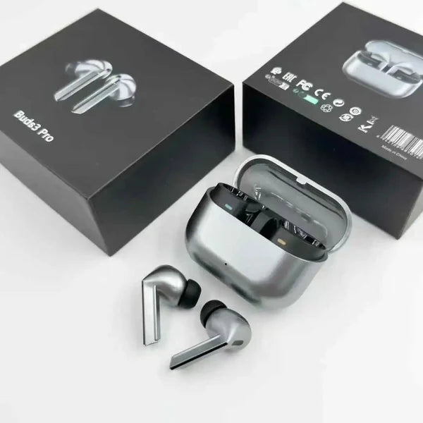 Buds 3 Pro Wireless Earbuds – Bluetooth 5.4, Deep Bass, Noise Cancellation, Long Battery & Touch Control