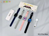 X11 Pro Max Smart Watch (Series 11) – HD Touch Display, Bluetooth Calling, Health & Fitness Tracker