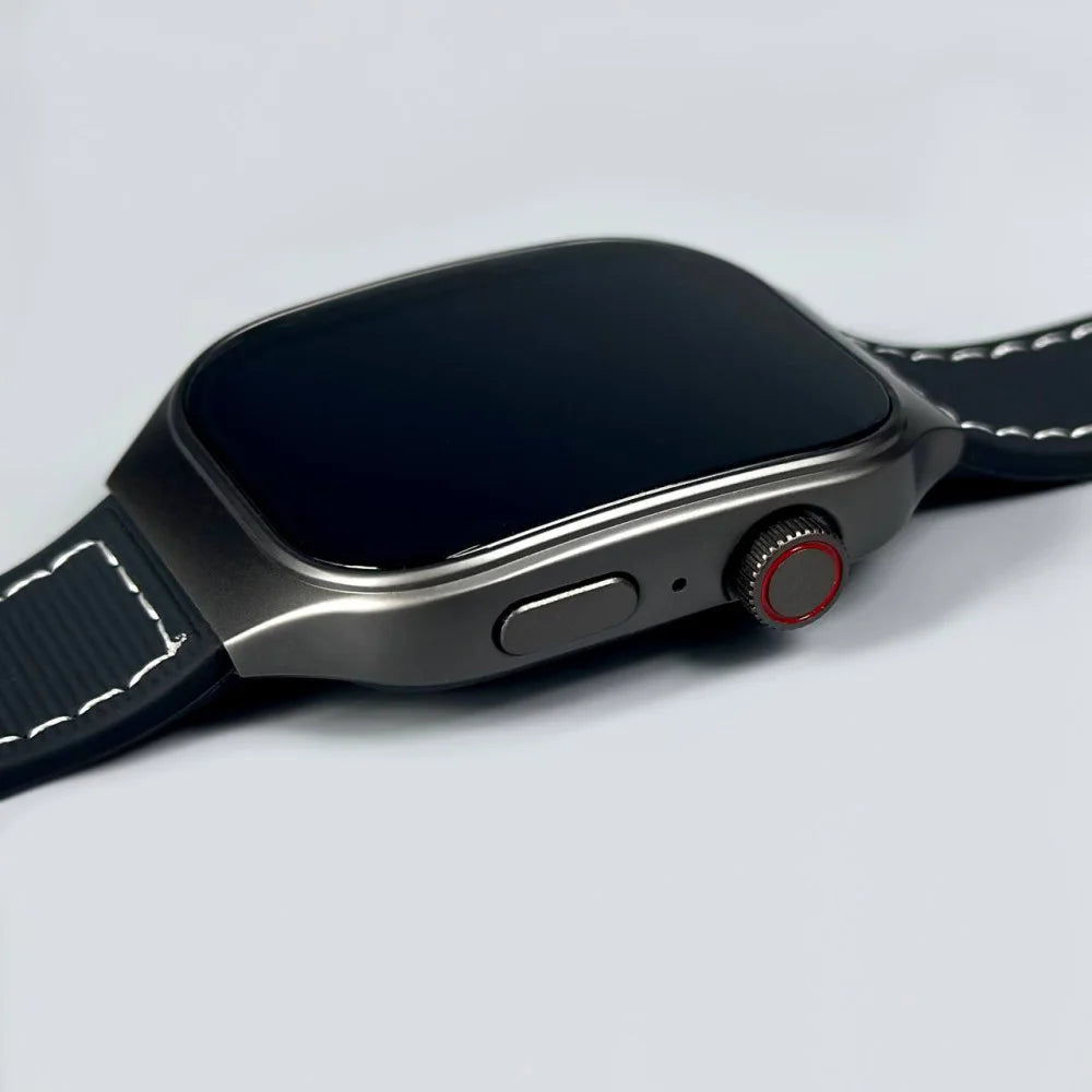 Laxasfit H7 Curved Smartwatch – 2.01” Display, Bluetooth Calling & Health Tracking