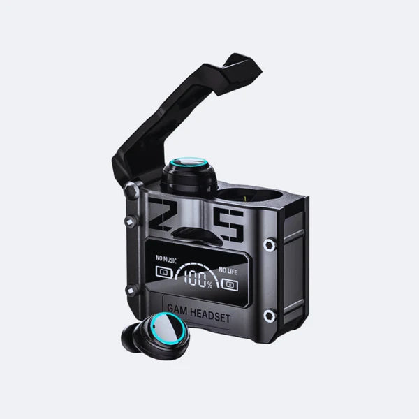 M25 TWS Wireless Bluetooth Earbuds – 160H Playtime, Bluetooth 5.3, Deep Bass, Noise Reduction & Water-Resistant Design