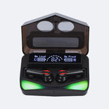 M28 Gaming Earbuds with LED Display – Bluetooth 5.1, Low Latency, 2000mAh Case, Noise Cancelling & Dual Mode