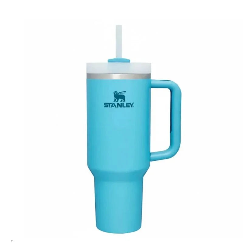 Stanley 40 OZ H2.0 FlowState™ Blue Tumbler – Insulated Stainless Steel Tumbler