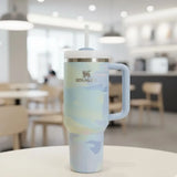 Stanley Clean Slate 40 OZ H2.0 FlowState™ Cool Serene Tumbler – Insulated Stainless Steel Tumbler