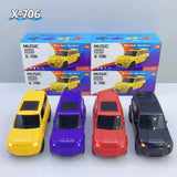 X-706 Outdoor Wireless Bluetooth Speaker – SUV Car Design, LED Lights, USB/SD & Portable Sound
