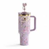 Stanley 40 OZ LoveShackFancy Quencher H2.0 FlowState™ Tumbler – Happy Thoughts Edition