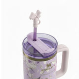 Stanley 40 OZ LoveShackFancy Quencher H2.0 FlowState™ Tumbler – Happy Thoughts Edition