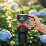 Stanley 40 OZ Hyper Quencher Black Tumbler – Insulated Stainless Steel Tumbler