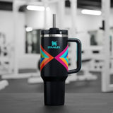 Stanley 40 OZ Hyper Quencher Black Tumbler – Insulated Stainless Steel Tumbler