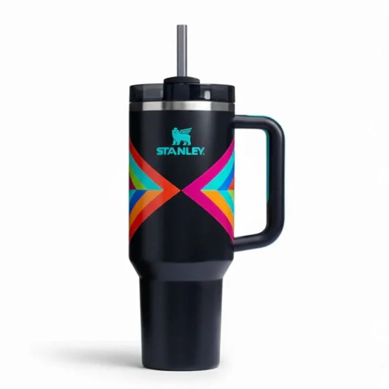 Stanley 40 OZ Hyper Quencher Black Tumbler – Insulated Stainless Steel Tumbler