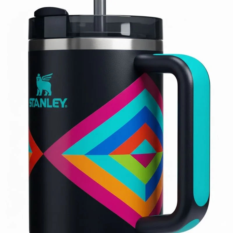Stanley 40 OZ Hyper Quencher Black Tumbler – Insulated Stainless Steel Tumbler