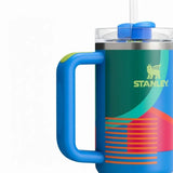Stanley 40 OZ Hyper Quencher Blue Tumbler – Insulated Stainless Steel Tumbler