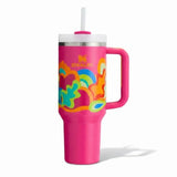 Stanley 40 OZ Hyper Quencher Pink Tumbler – Insulated Stainless Steel Tumbler