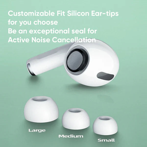 Joyroom AirPods Pro 2 JR-T03S with Pouch – Wireless Earbuds with ANC, Bass Boost, Touch Control & Wireless Charging Case