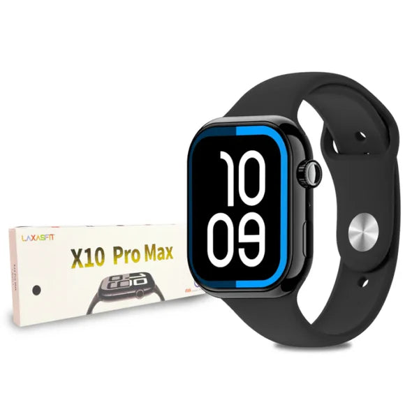 X10 Pro Max Smart Watch with AMOLED Display – Bluetooth Calling, Health Tracking & IP68 Waterproof