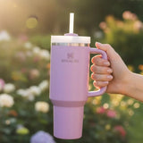 Stanley 40 OZ H2.0 FlowState™ Purple Tumbler – Insulated Stainless Steel Tumbler