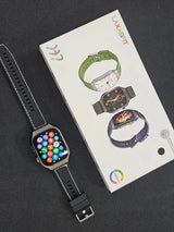 Laxasfit H7 Curved Smartwatch – 2.01” Display, Bluetooth Calling & Health Tracking