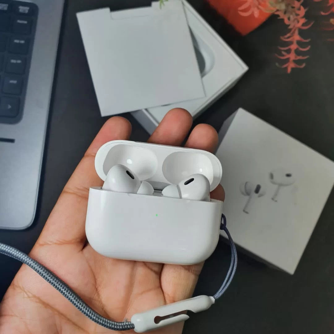 AirPods Pro 2nd Generation (Type-C) Touch Control – Bluetooth Wireless Earbuds, Buzzer Edition
