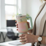 Stanley Clean Slate 40 OZ H2.0 FlowState™ Warm Serene Tumbler – Insulated Stainless Steel Tumbler