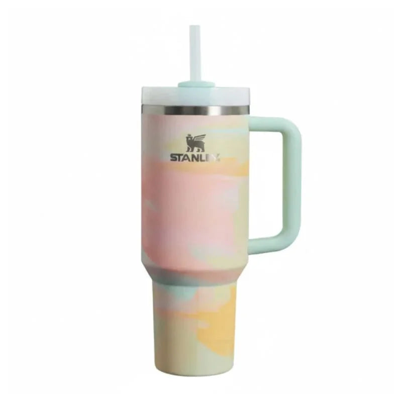 Stanley Clean Slate 40 OZ H2.0 FlowState™ Warm Serene Tumbler – Insulated Stainless Steel Tumbler