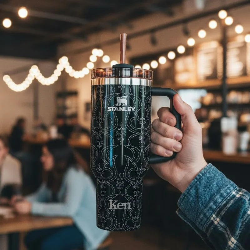 Stanley 40 OZ Barbie™ 80s Western Ken Tumbler – Limited Edition Insulated Tumbler