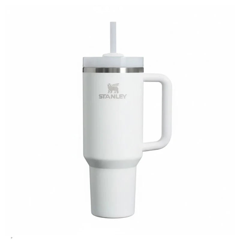 Stanley 40 OZ H2.0 FlowState™ White Tumbler – Insulated Stainless Steel Tumbler