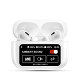 A9 Pro Wireless Earbuds with ANC/ENC, LCD Display – Bluetooth 5.3 with Mic