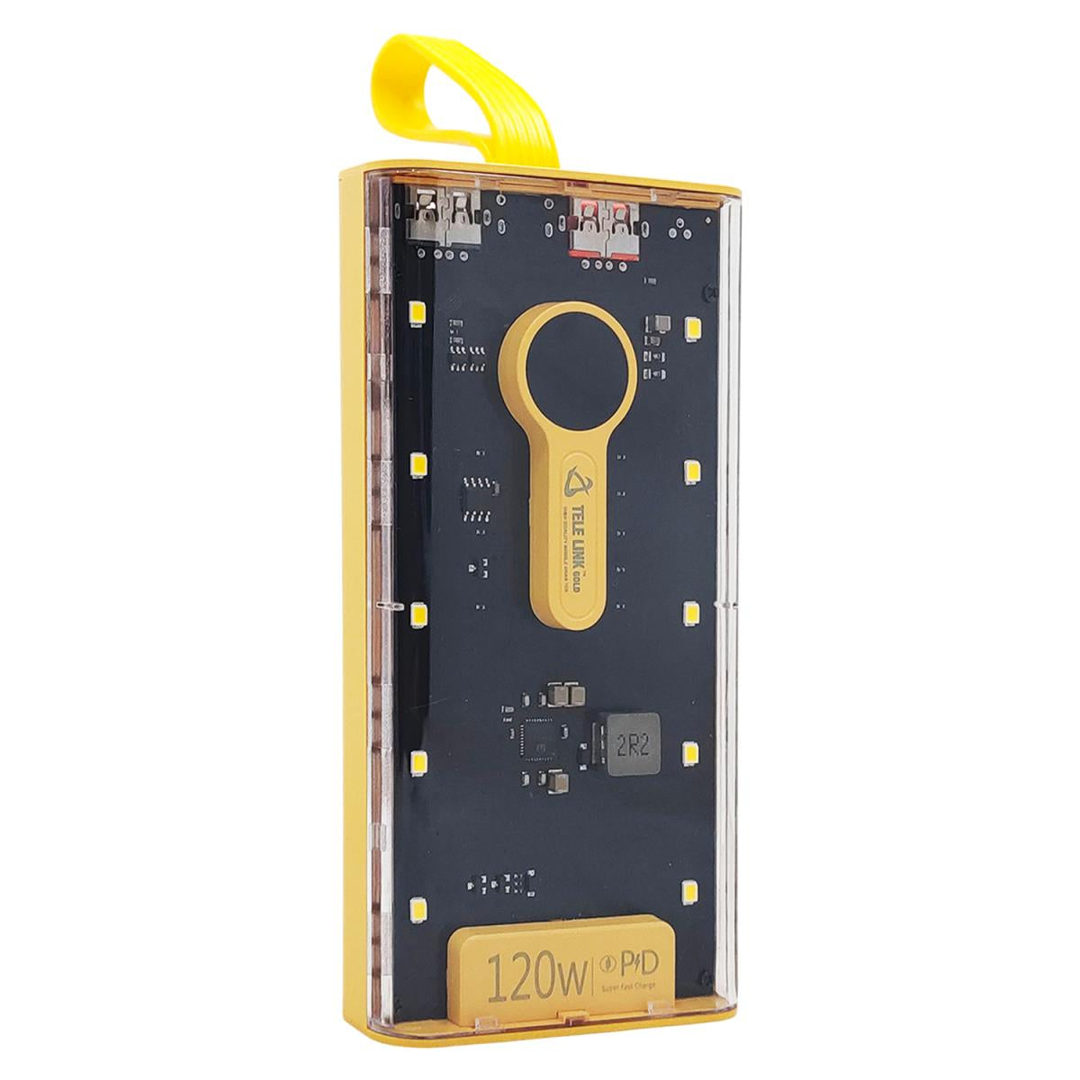 TELE LINK 10000mAh Power Bank – Multi-Port Fast Charging Portable Charger with LED Light | Compact Travel Power Bank