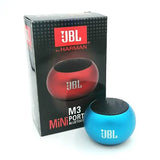 JBL Harman Mini Portable Bluetooth Speaker M3-T – Powerful Sound, Deep Bass, Hands-Free Calling