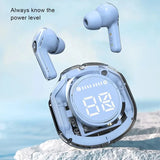 Air39 Transparent Wireless Earbuds with Pouch and Lanyard