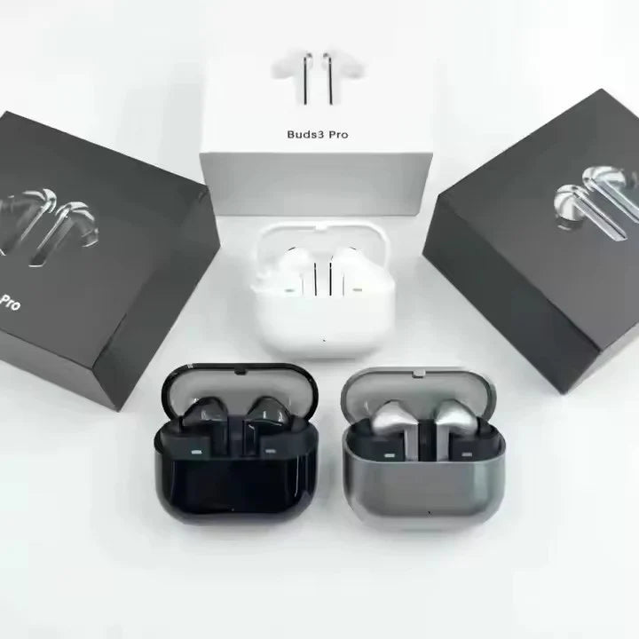 Buds 3 Pro Wireless Earbuds – Bluetooth 5.4, Deep Bass, Noise Cancellation, Long Battery & Touch Control